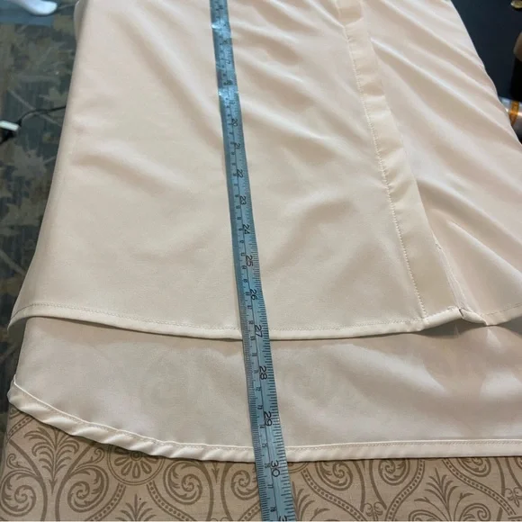 New NWT Modern Ambition White Button-Up Shirt Delightfully Technical Traveler L - Picture 4 of 15